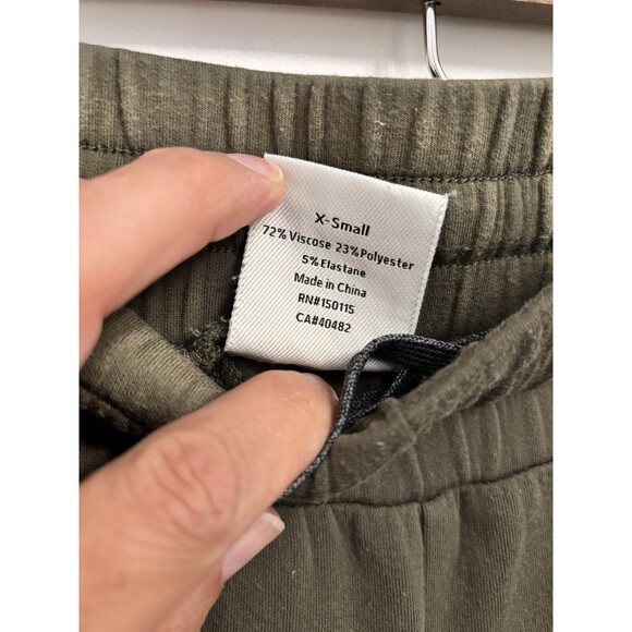 Varley Womens Double Soft The Slim joggers Olive military Green Size Extra Small - Picture 6 of 12